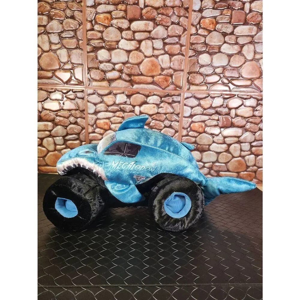 Monster Jam Megalodon Shark Monster Truck Plush 17